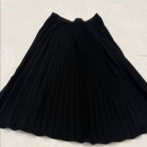 a new day Black A-Line Pleated Skirt